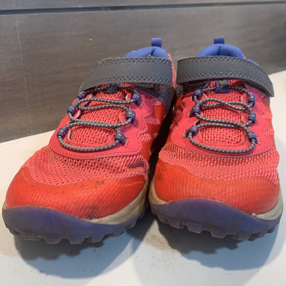 Merrell Girls Nova 3 Sneaker Pink Gray Size 5 Outdoor Hiking Breathable - Picture 3 of 6